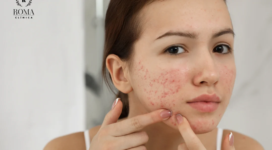 Disminuye la apariencia del acné en Málaga